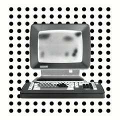 Personal Computer Series 'Alpha' - Black and white pop art photography