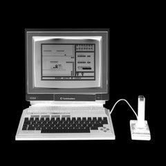 Power - Personal Computer Series - Black and White Graphic Photography