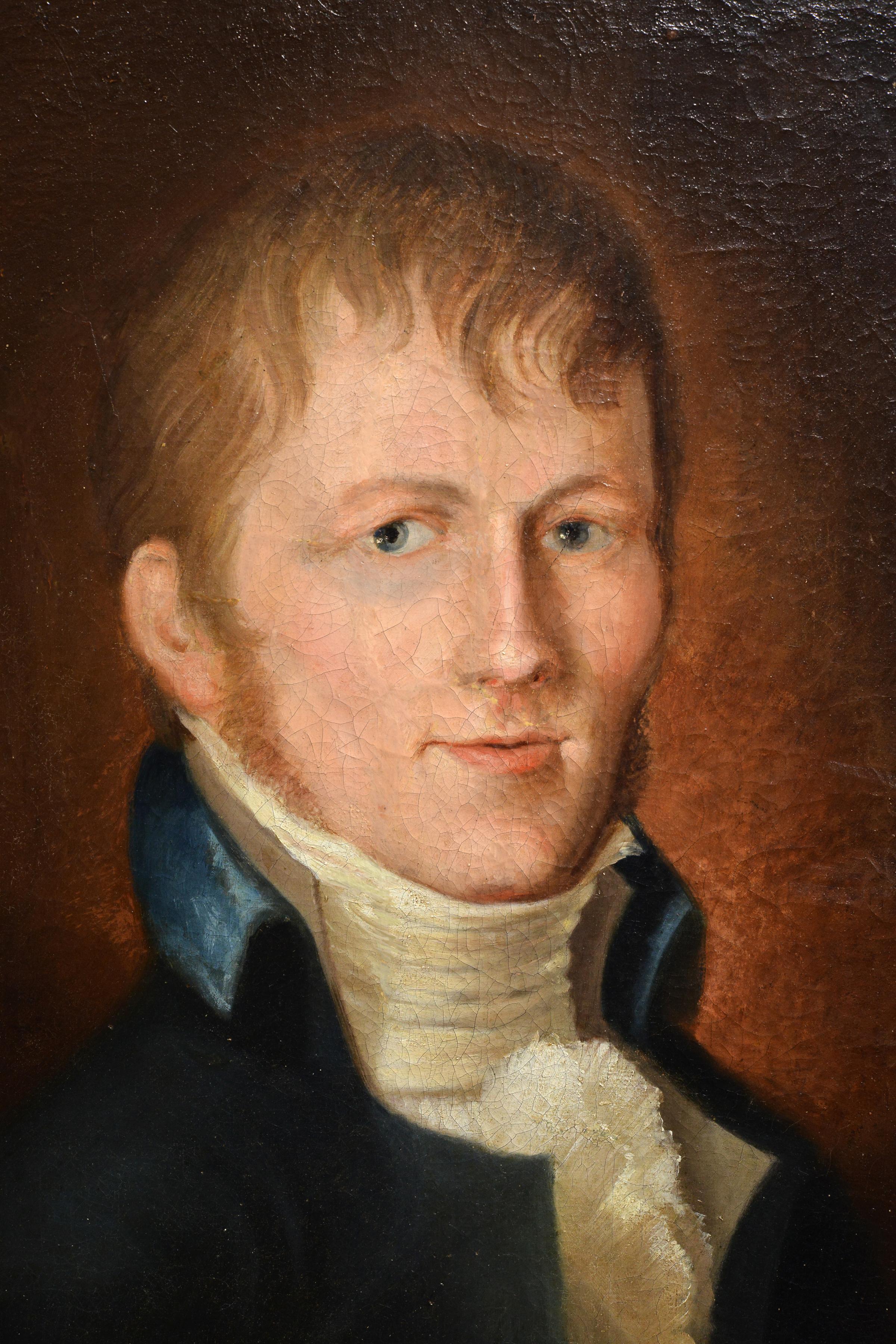 Porträt eines jungen Gentleman von dem amerikanischen Samuel Morse, Erfinder des Telegraph Code 19C (Realismus), Painting, von Samuel Finley Breese Morse