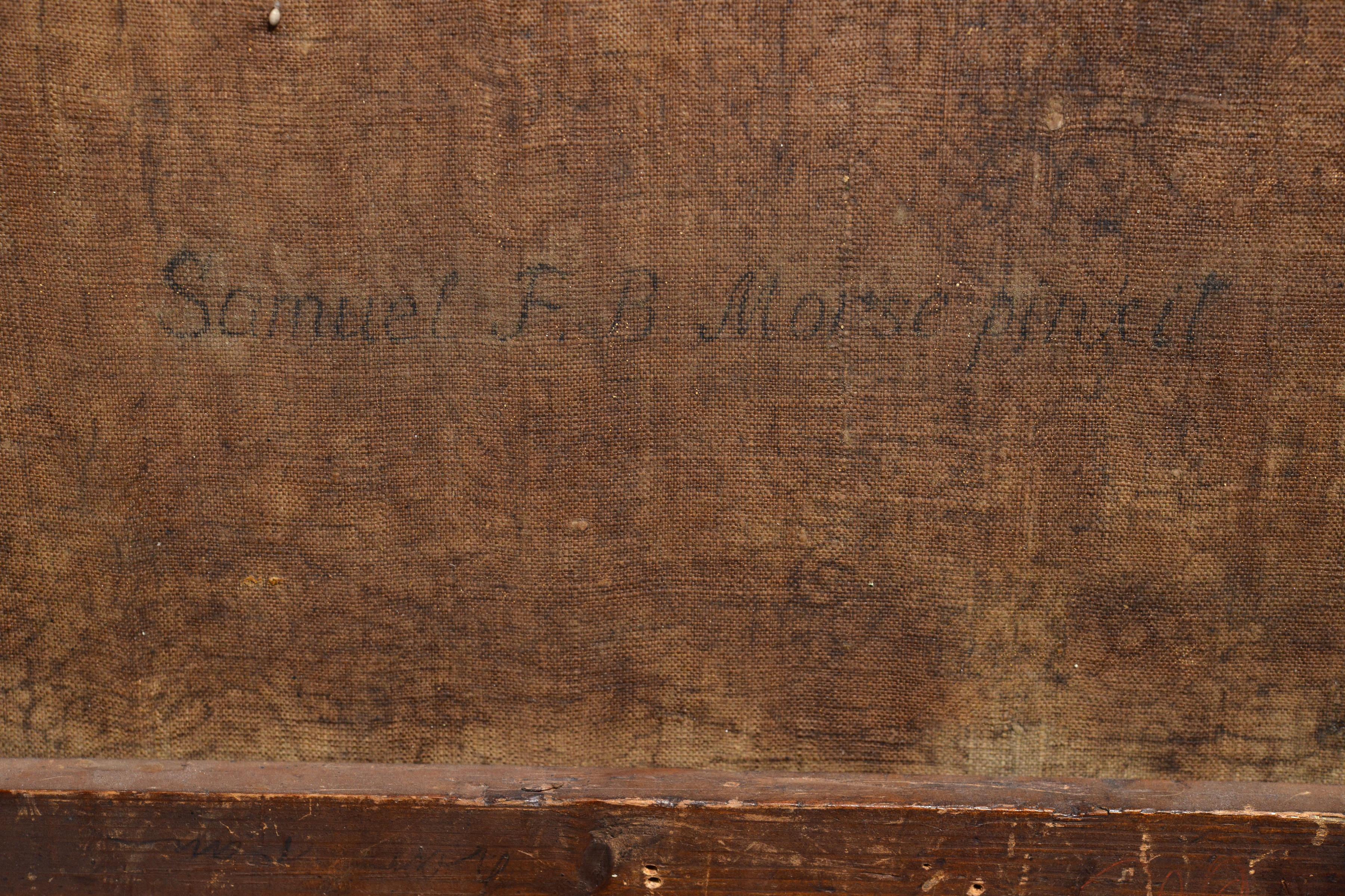 Porträt eines jungen Gentleman von dem amerikanischen Samuel Morse, Erfinder des Telegraph Code 19C 2