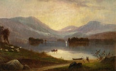 Antique Sunrise on Lake George New York