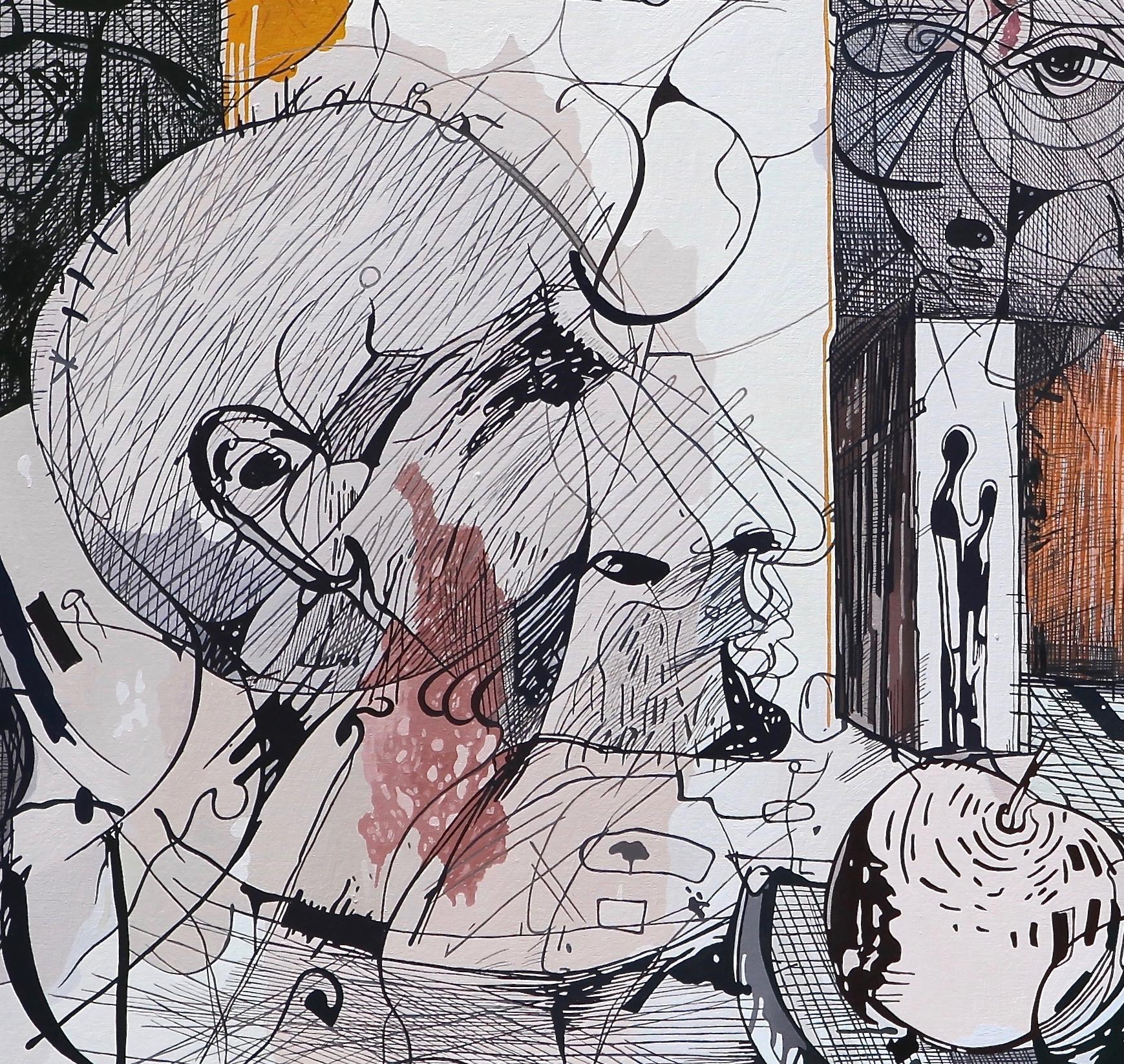 Corpo e anima - Painting Simbolismo di Samuel Hallaj
