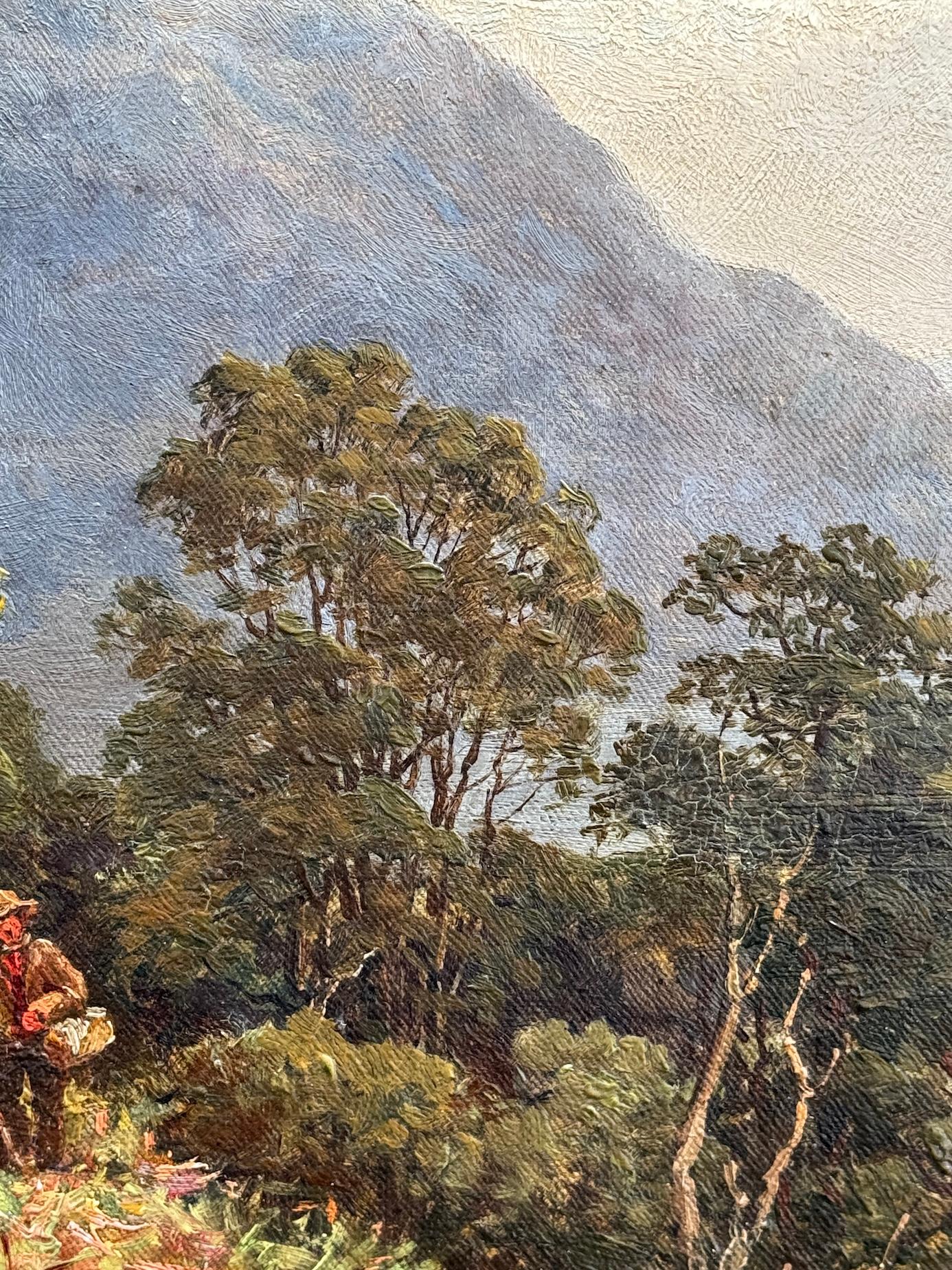 19th century English lake landscape, Ullswater, Gowbarrow Park, Cumberland UK For Sale 5