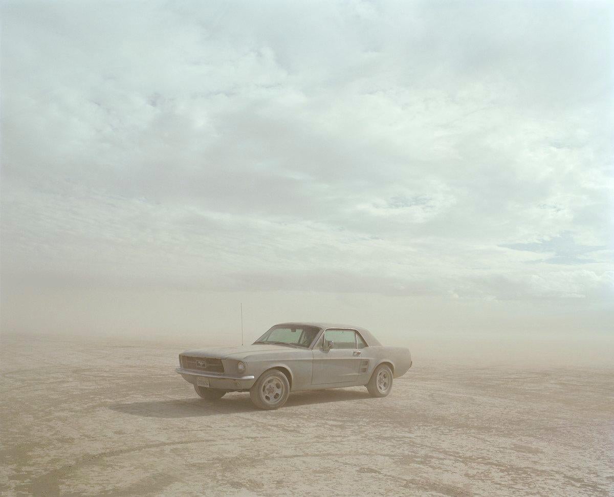 Samuel Hicks Color Photograph - Mustang, El Mirage, California - American Landscape Photography Dustbowl