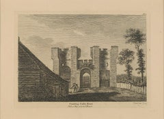 Castle Kent en étain de Kent, mai 1784  Impression ancienne