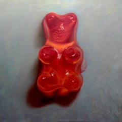 OSO GRANDE (ROJO) - Realismo / Caramelos de goma / Food Art lúdico / Nostalgia
