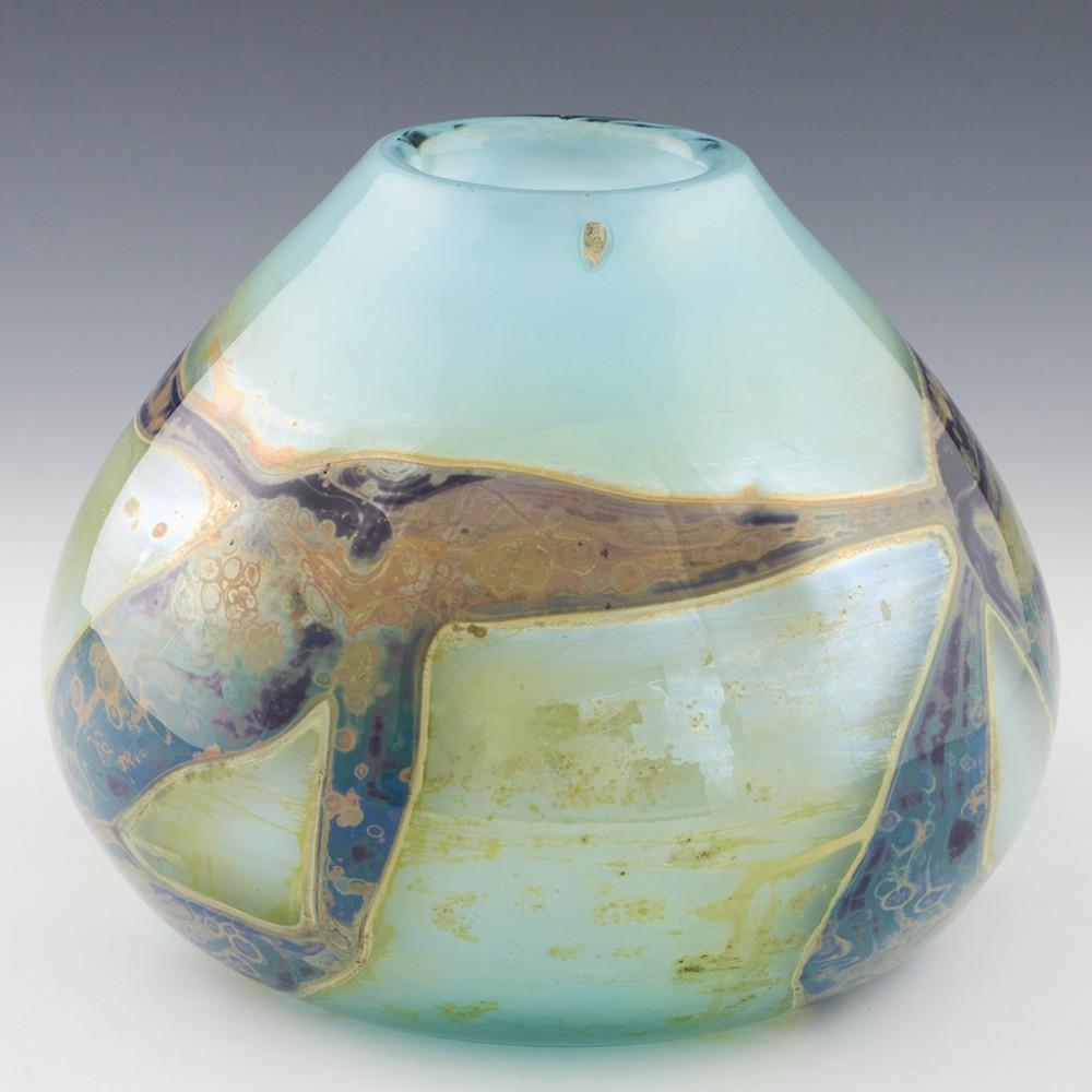 Samuel J Herman And Louis Leloup Vase for Val St Lambert, c1975 In Good Condition In Tunbridge Wells, GB