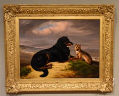 Peinture à l'huile de Samuel John Carter « Best of Friends »