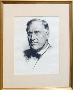 Franklin Delano Roosevelt 1940er Porträt von Samuel Johnson Woolf