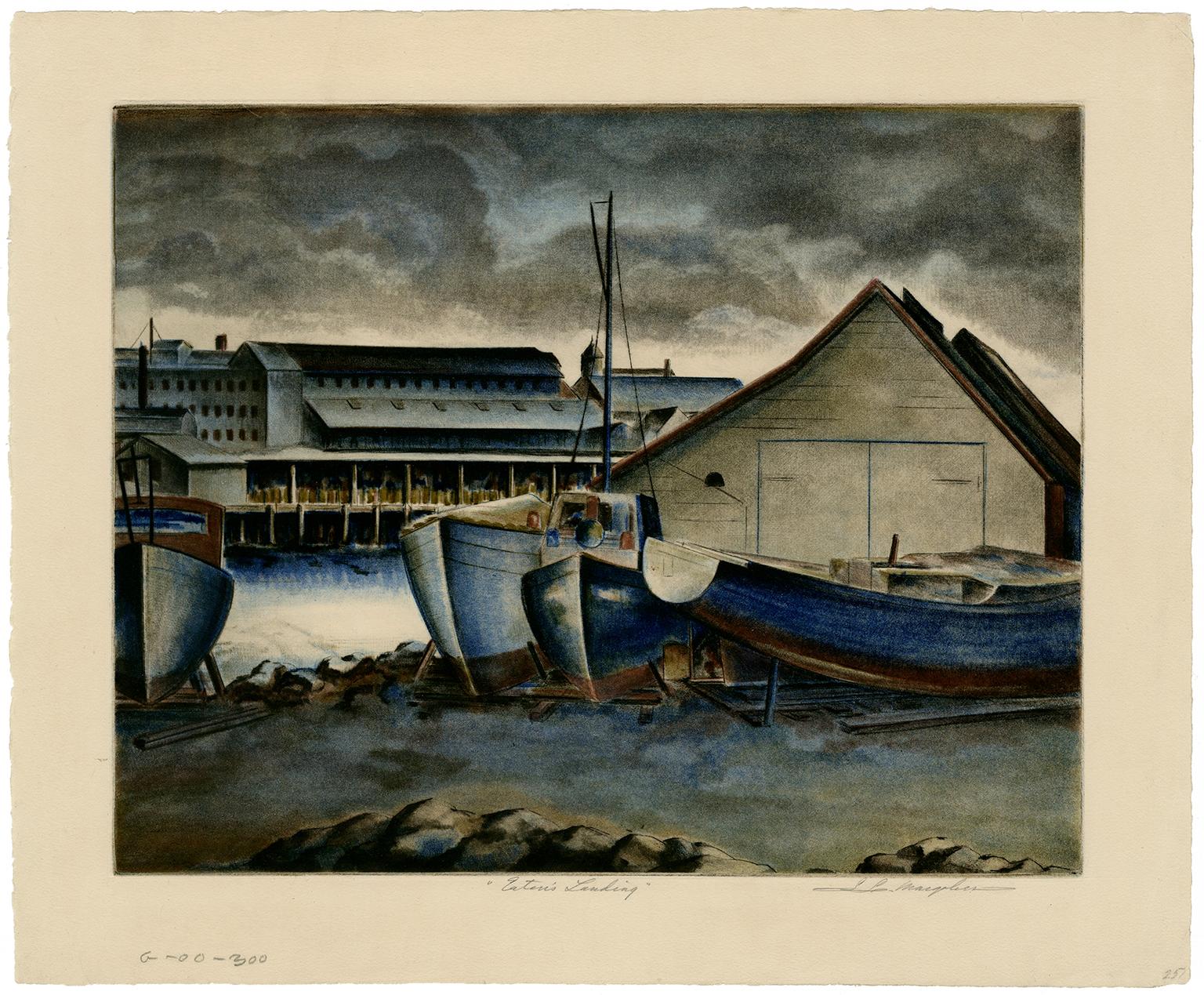 Eaton’s Landing - Print by Samuel Margolies