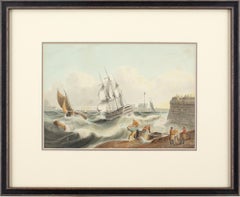 Samuel Owen (Attributed), Entering Portsmouth Harbour