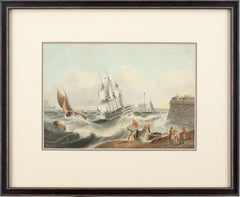 Samuel Owen (Attributed), Entering Portsmouth Harbour