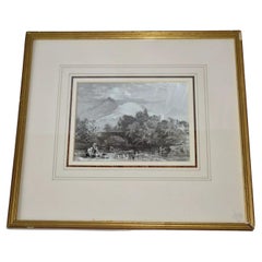 Samuel Palmer 1805-1881 Watercolour Painting