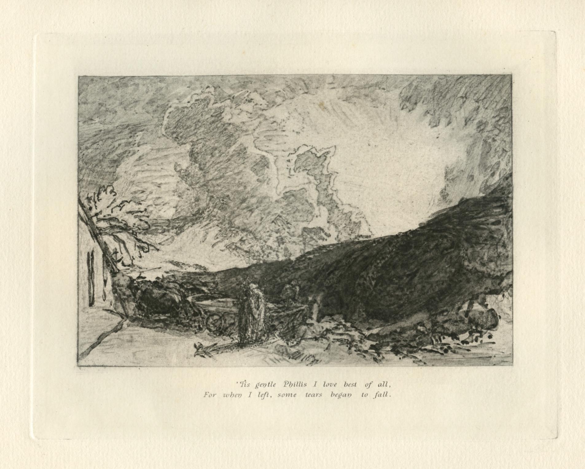Eclogue 3 (after) Samuel Palmer - Print by Samuel Palmer (b.1805)