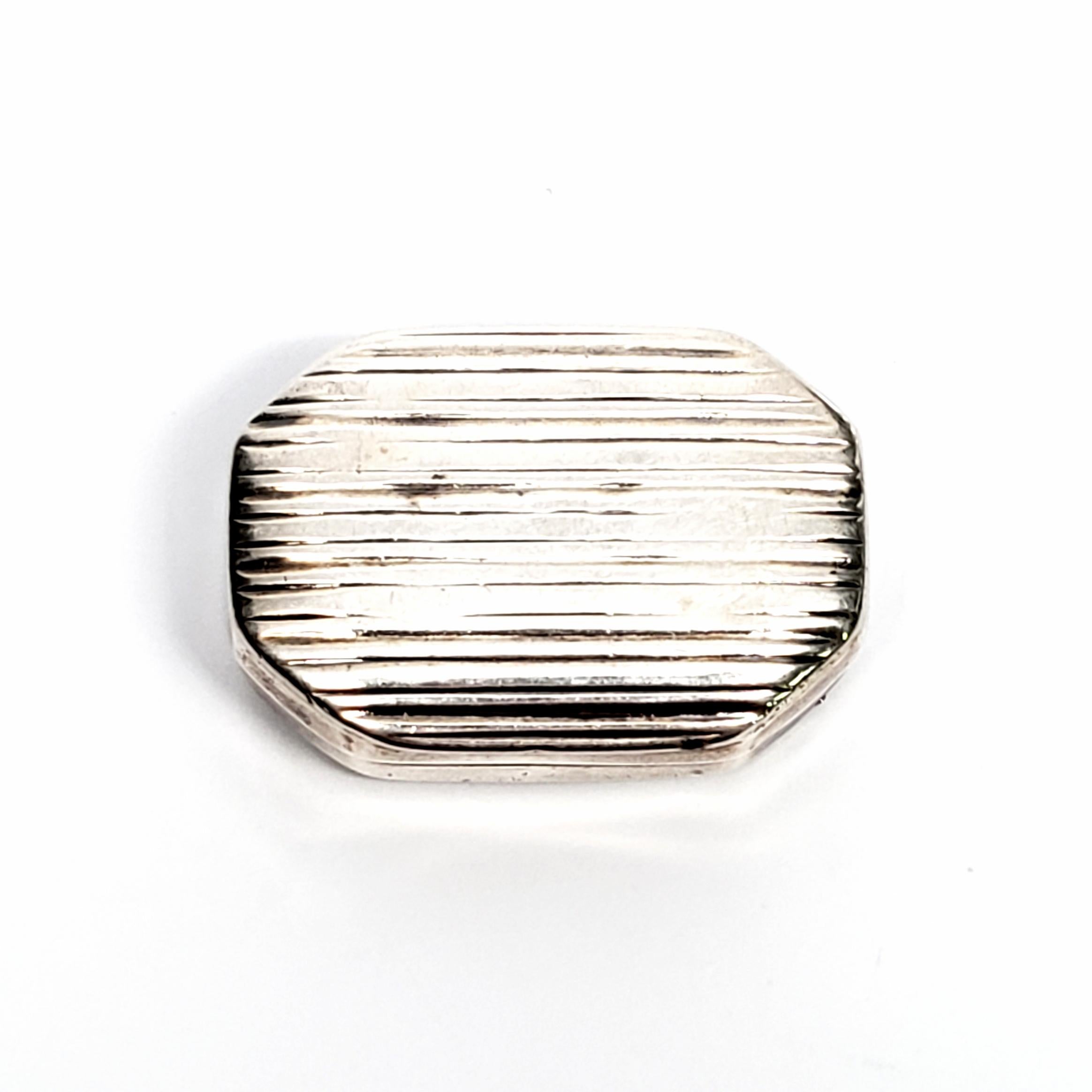Unknown Samuel Pemberton English Sterling Silver Vinaigrette Box