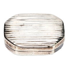 Samuel Pemberton English Sterling Silver Vinaigrette Box