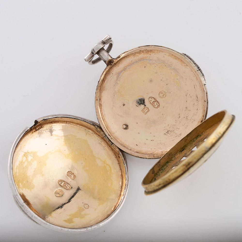Vinagreta de plata Samuel Pemberton Birmingham 1808 en venta 3