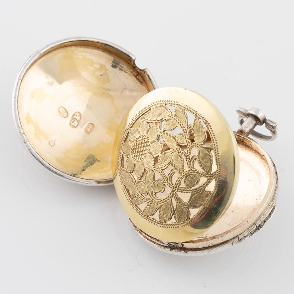 Vinagreta de plata Samuel Pemberton Birmingham 1808 Británico en venta