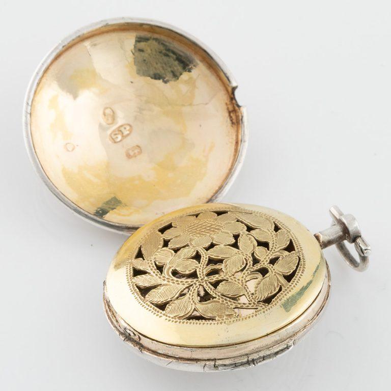 Vinagreta de plata Samuel Pemberton Birmingham 1808 principios del siglo XIX en venta