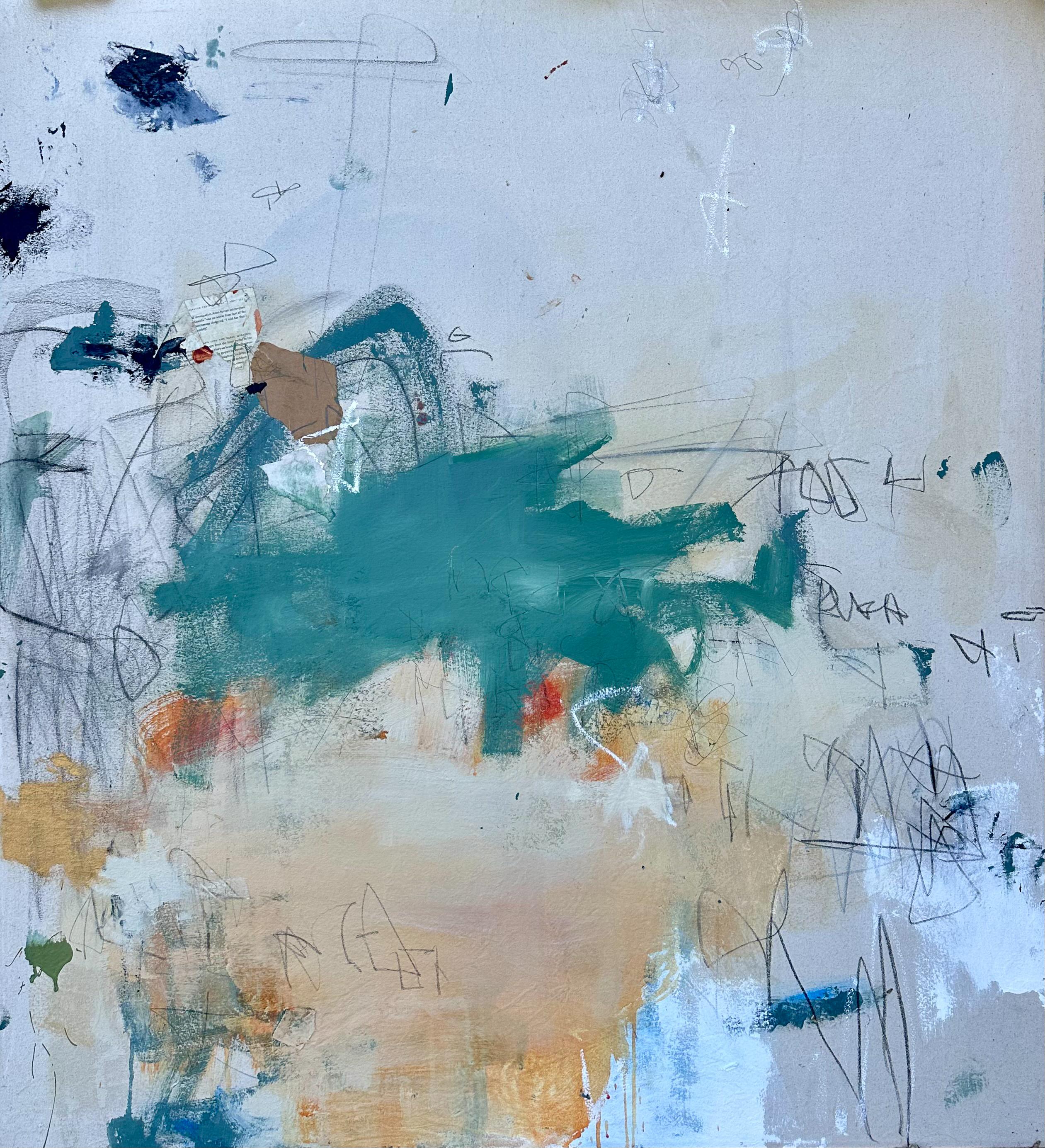Abstract Painting di Samuel Perry - non lasciarlo bruciare, non lasciarlo svanire