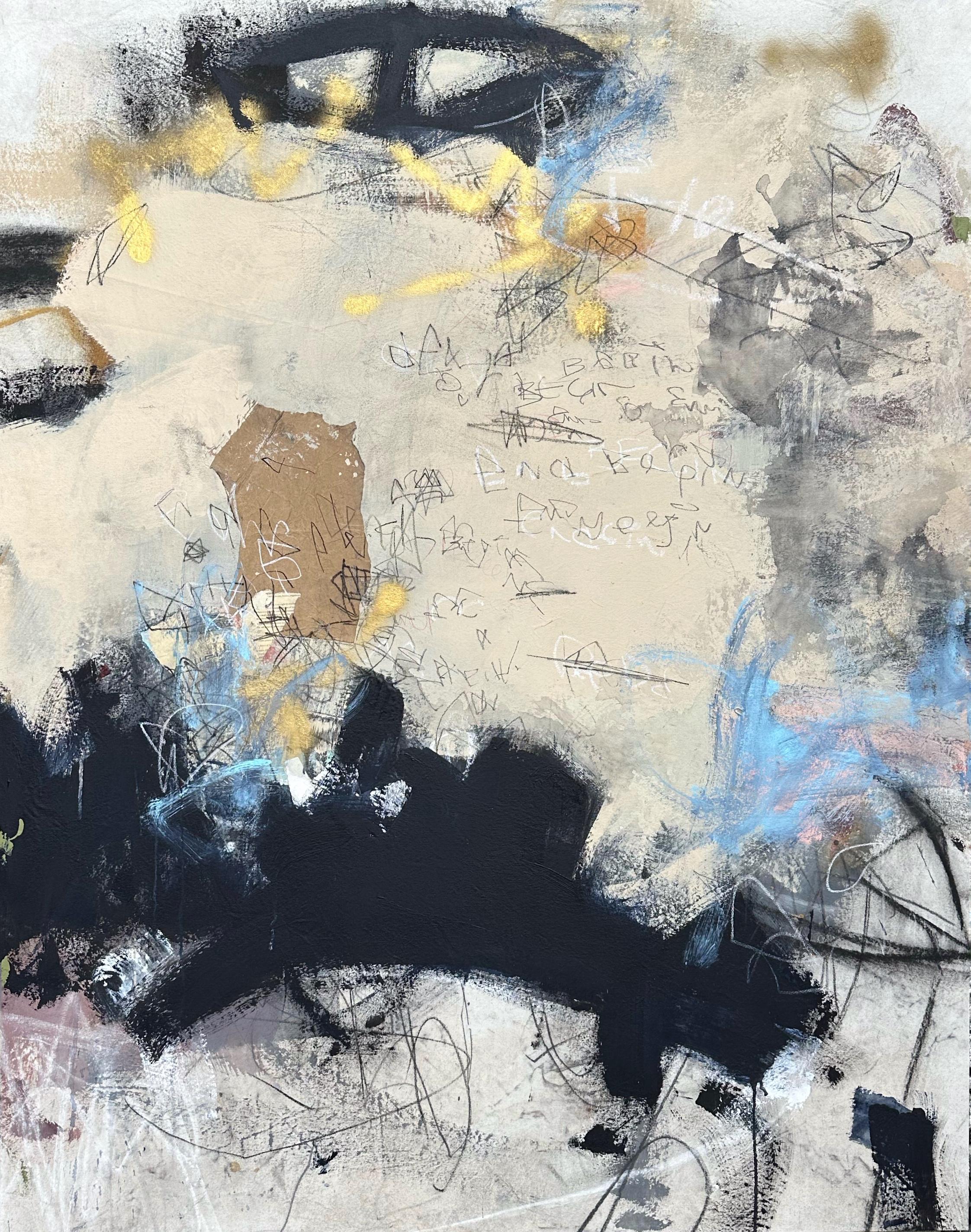 Samuel Perry Abstract Painting – Es ist es das Ende des Anfangs; oder der Beginn des Endes