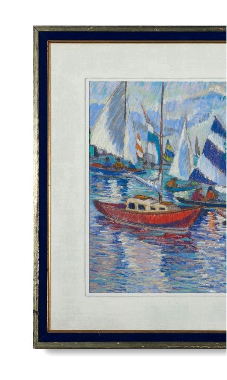 Gemälde von Samuel Reindorf + Ein signiertes Buch (amerikanisch) im Angebot