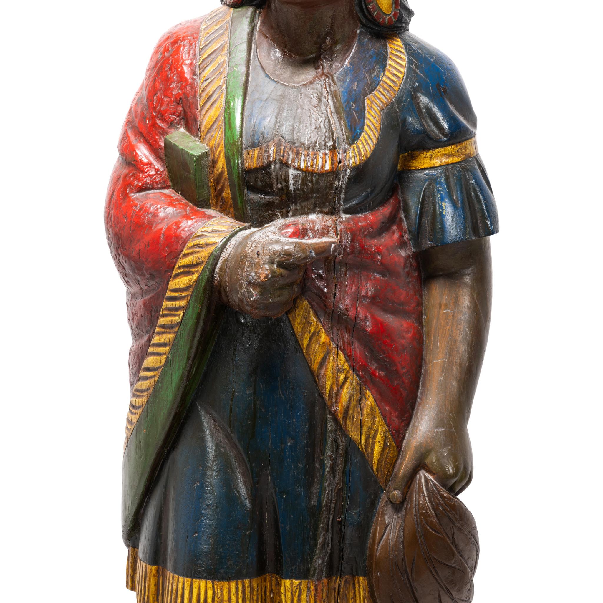 American Samuel Robb Tobacco Trade Sign Princess For Sale