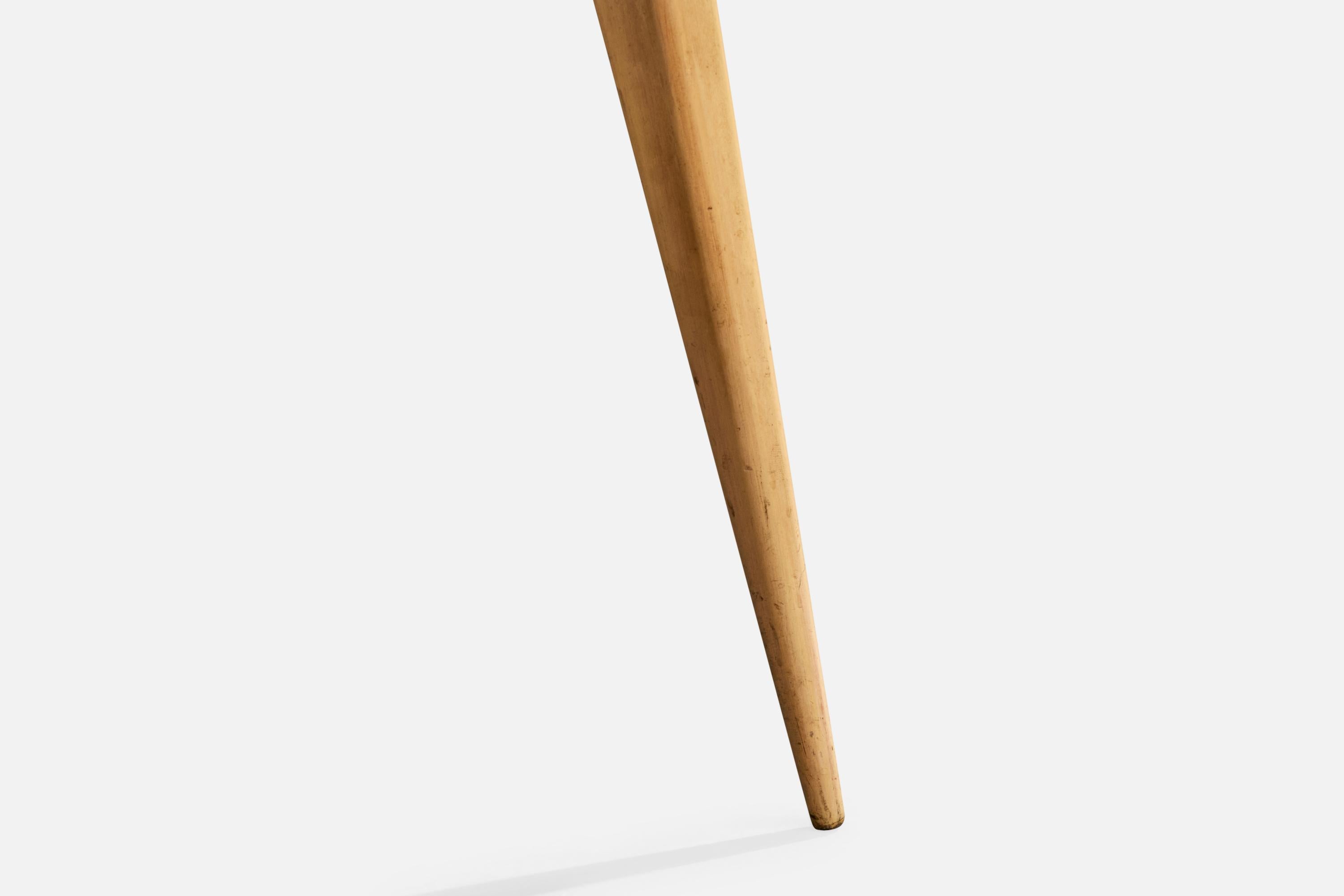 Samuel Shulman, chaise d'appoint, Wood Wood, Velvet, Brésil, années 1950 en vente 5