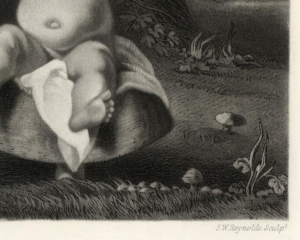 Puck (Midsummer's Night's dream / William Shakespeare - Victorian Print by Samuel William Reynolds
