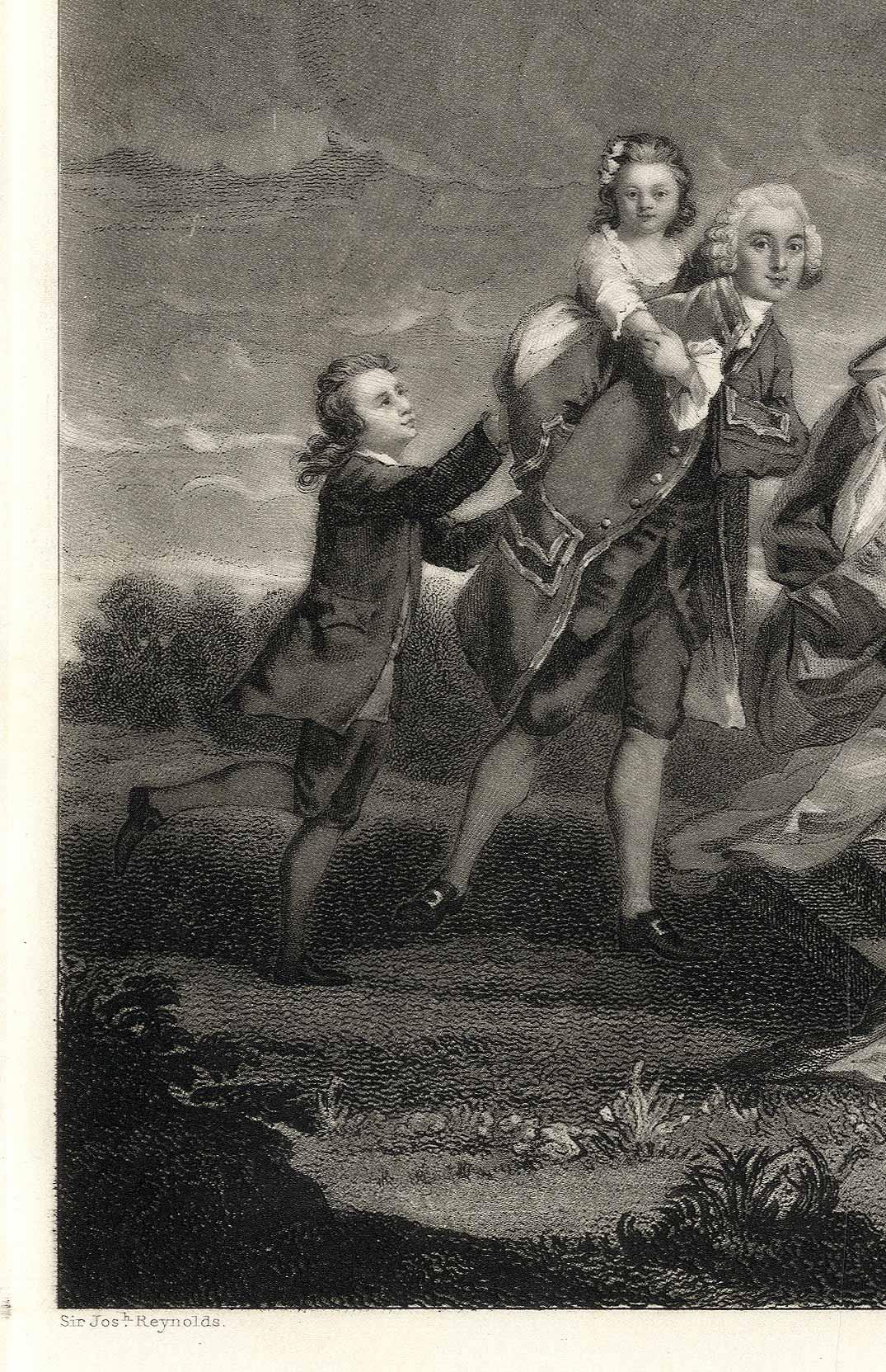 Richard and Harriet Elliot - Print by Samuel William Reynolds