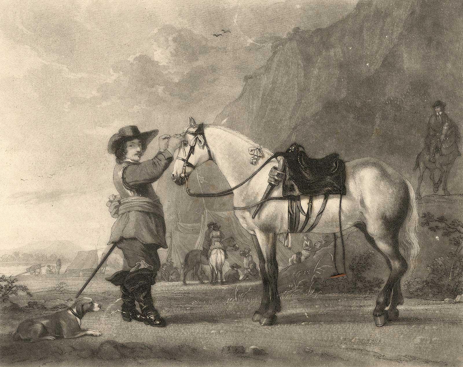Samuel William Reynolds Animal Print - The Trooper