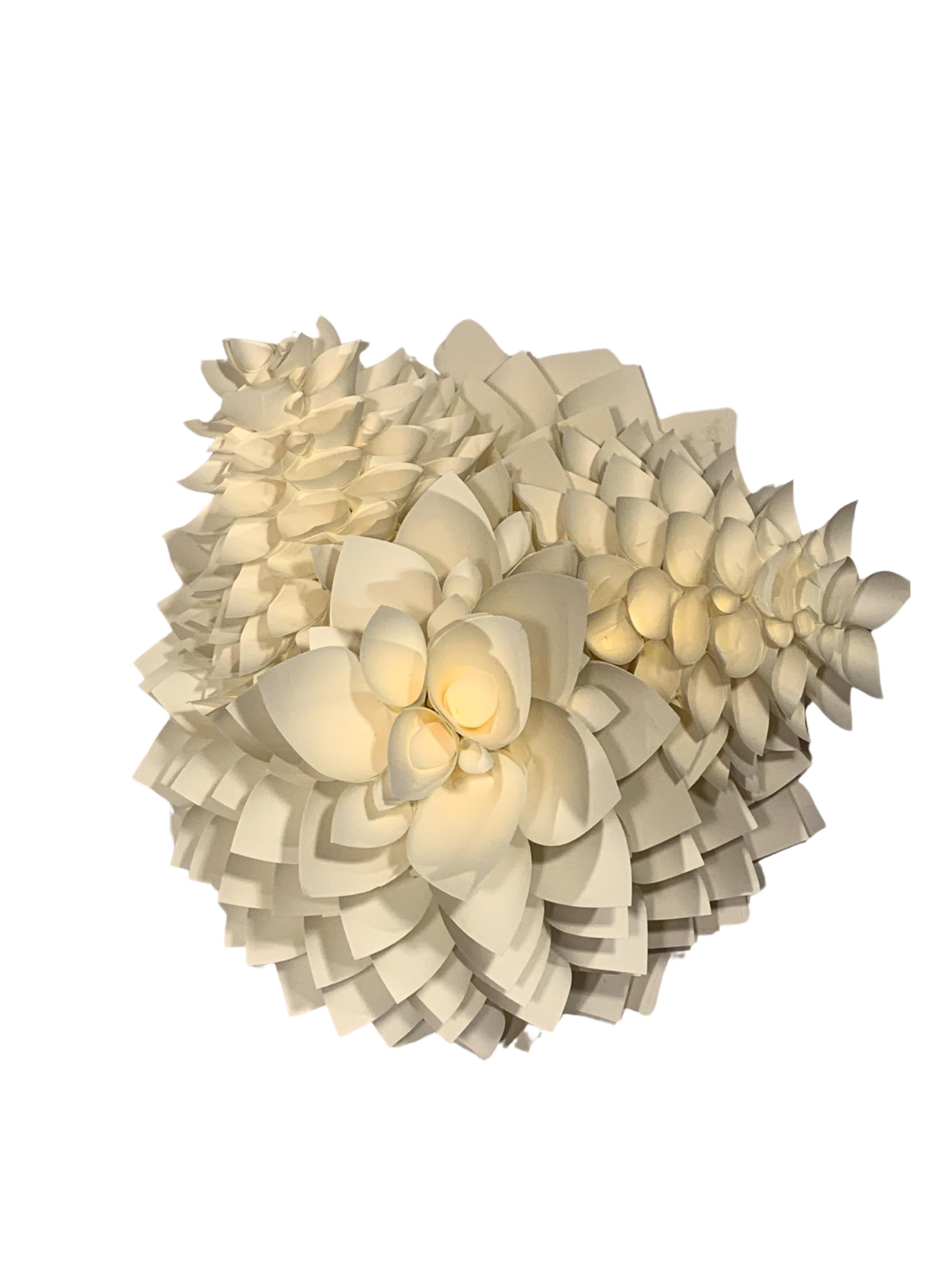 Escultura mural: "Cara o cruz - Mixed Media Art de Samuelle Green