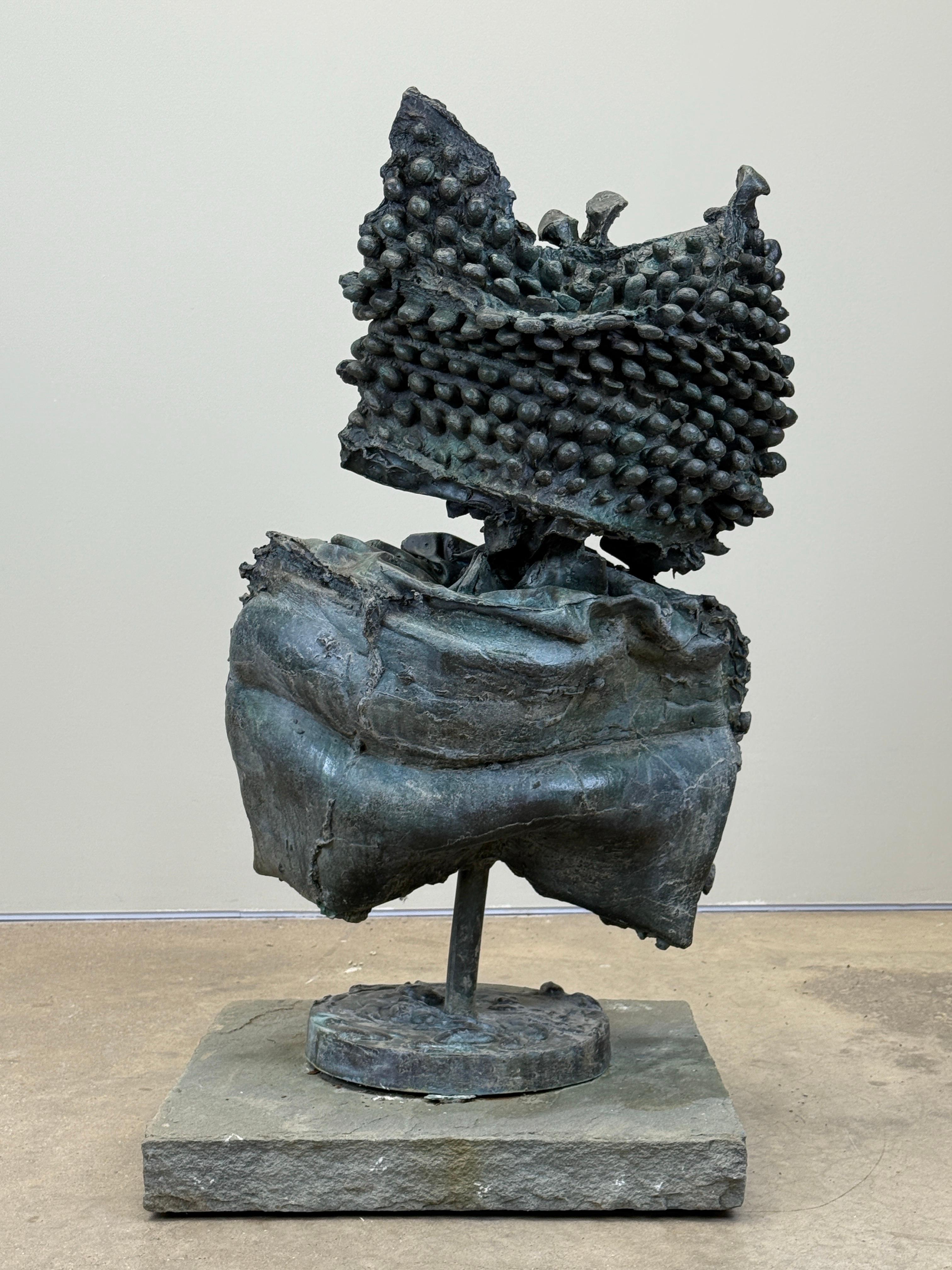 'Samurai', Bronze Sculpture by Peter Agostini For Sale 5