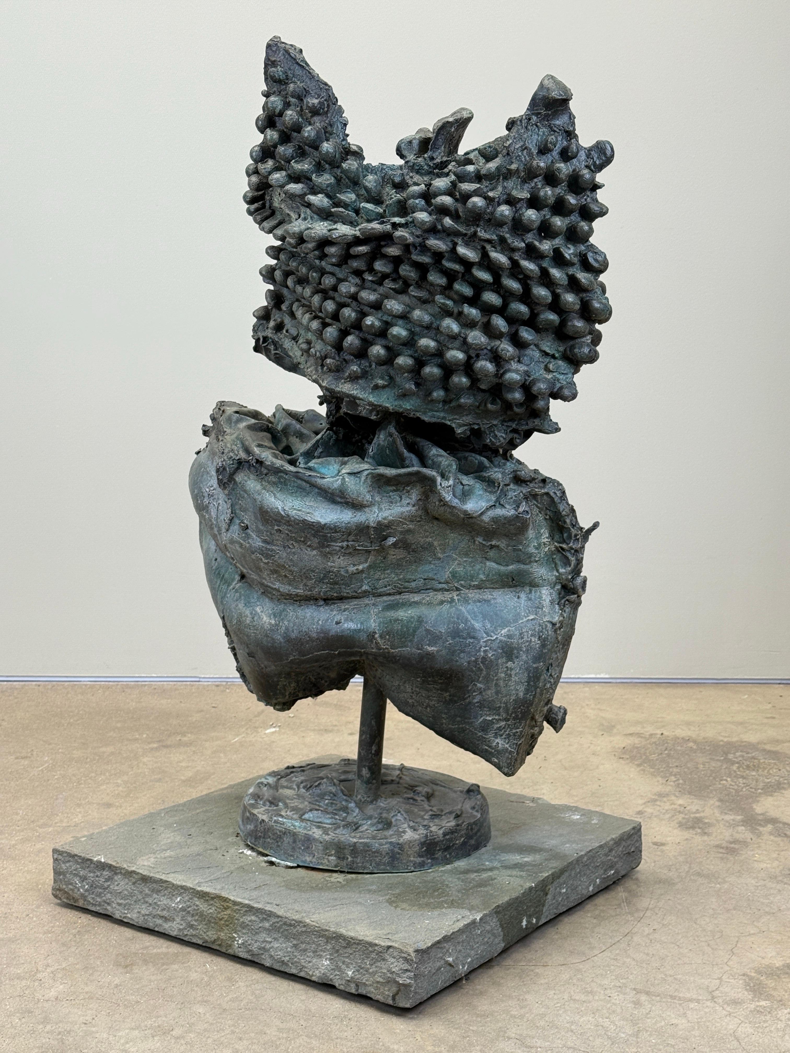 'Samurai', Bronze Sculpture by Peter Agostini For Sale 7