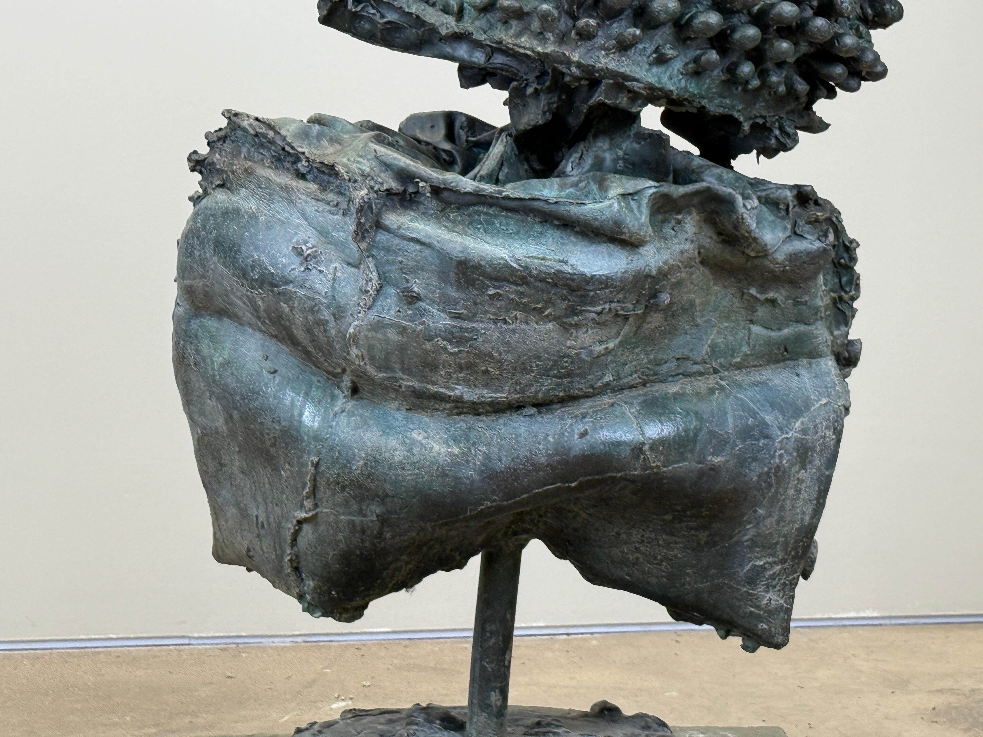 'Samurai', Bronze Sculpture by Peter Agostini For Sale 10