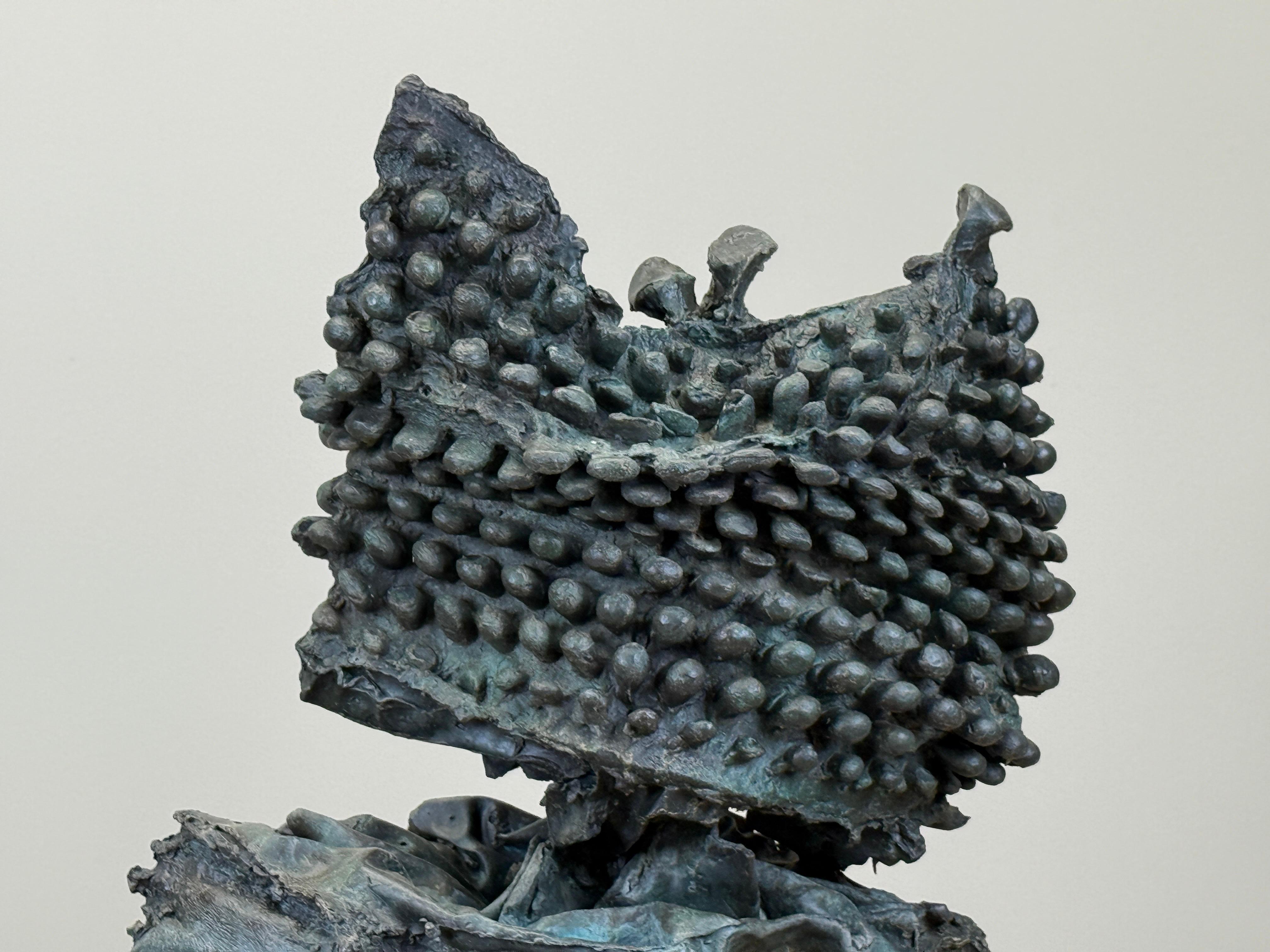 'Samurai', Bronze Sculpture by Peter Agostini For Sale 11
