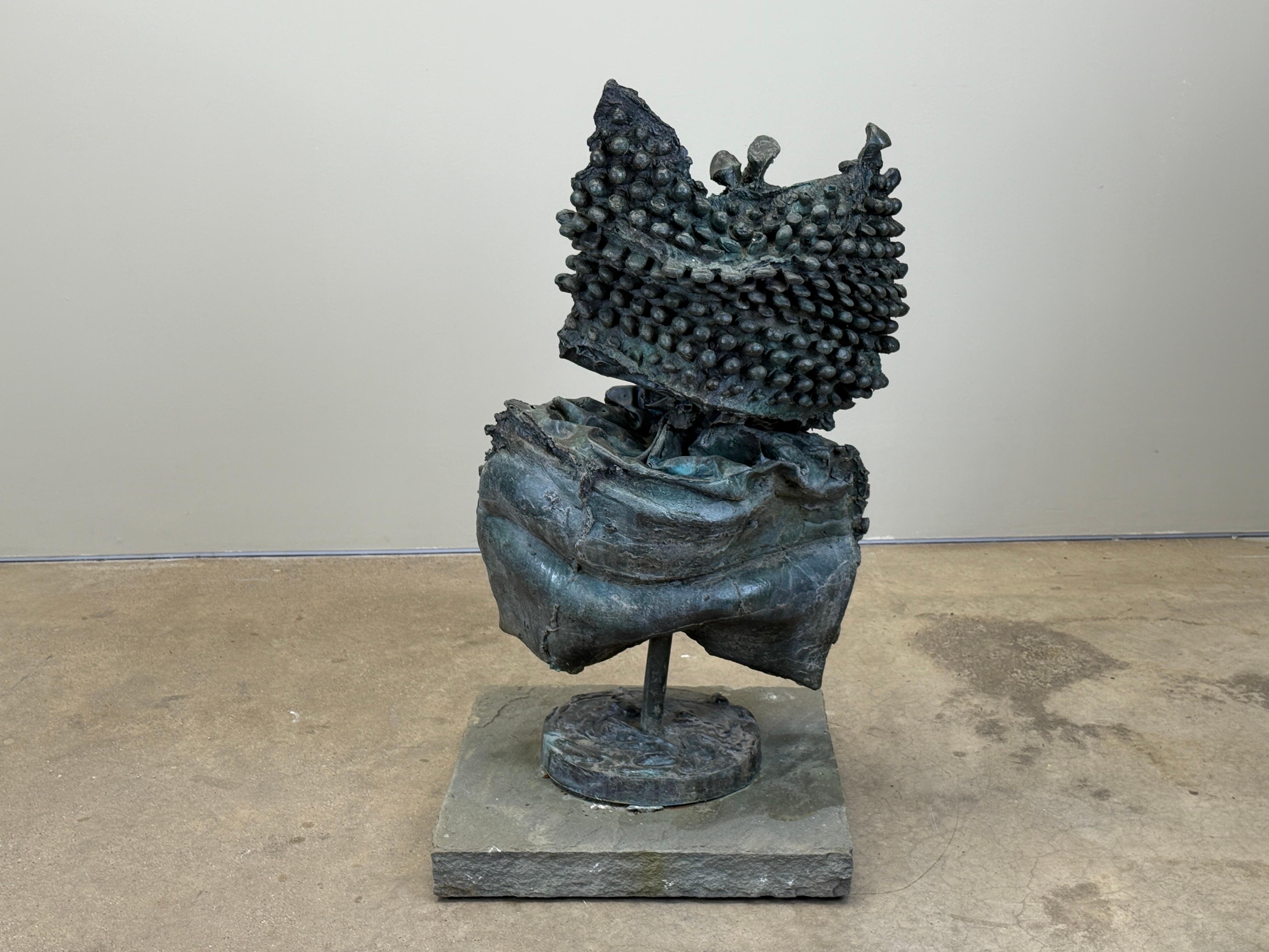 'Samurai', Bronze Sculpture by Peter Agostini For Sale 12