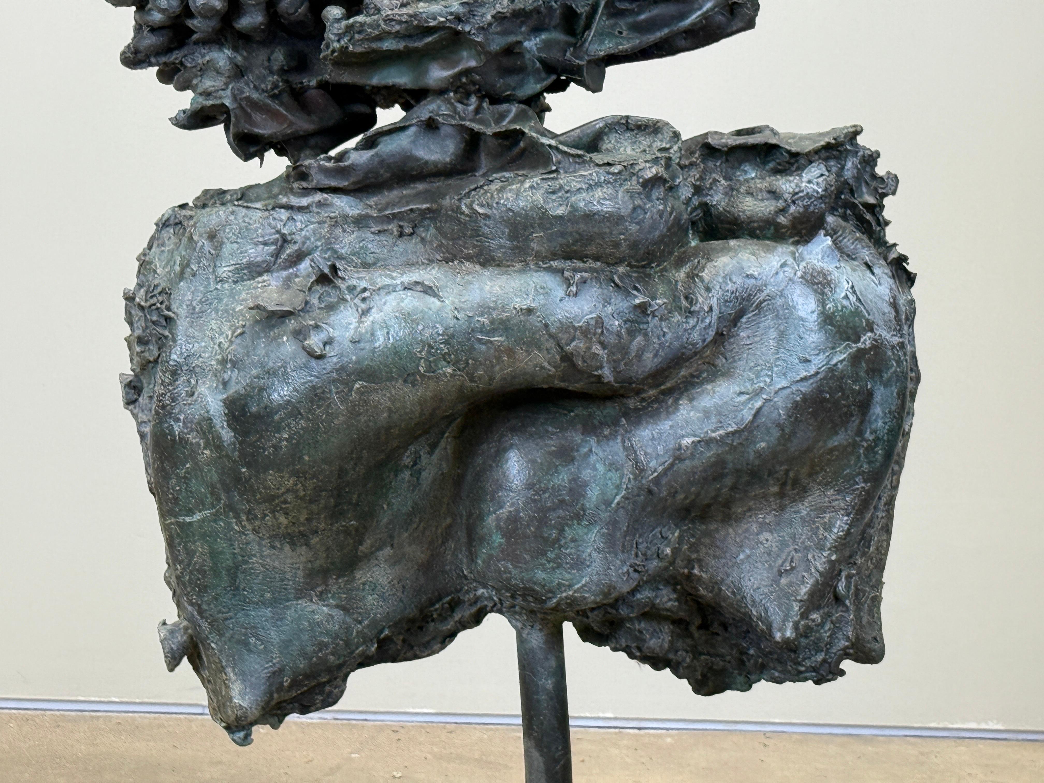 'Samurai', Bronze Sculpture by Peter Agostini For Sale 2