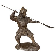 Samurai in bronze