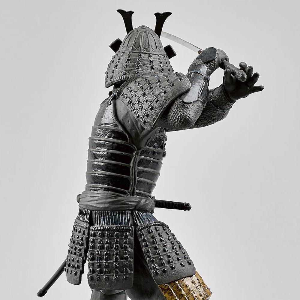Enamel Samuraï Sculpture For Sale