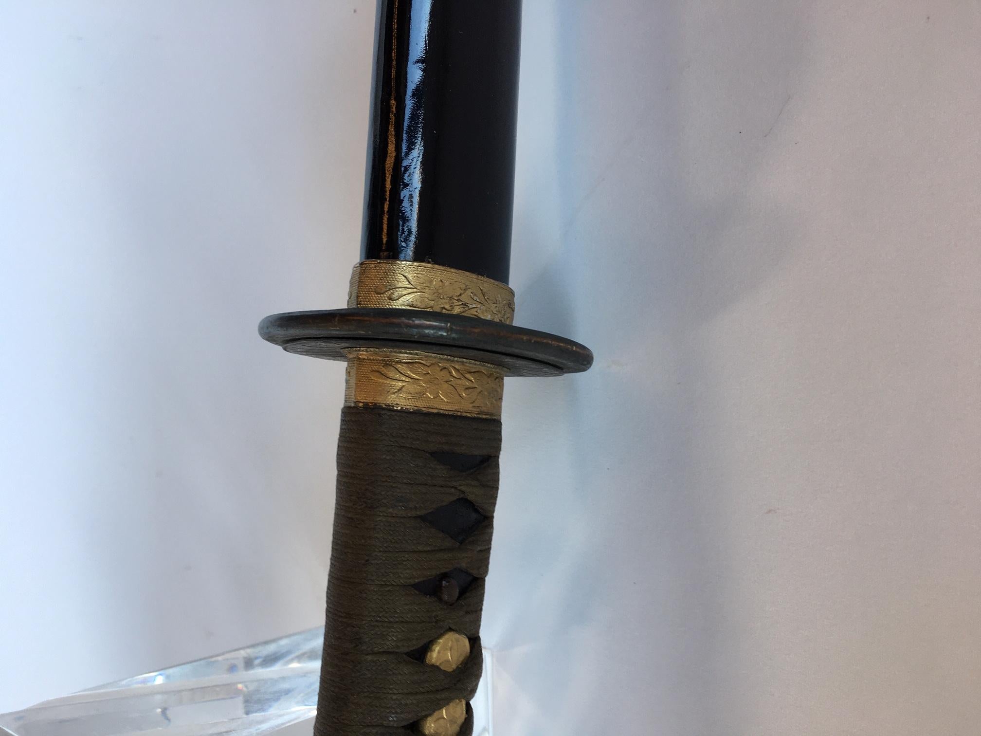 Japanese Samurai Sword Late, 19th Century