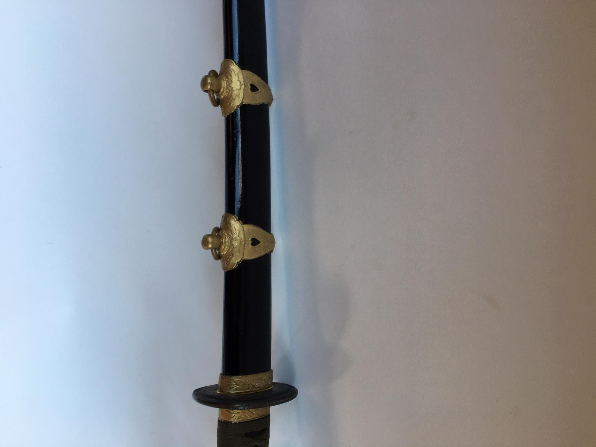 Samurai Sword Late, 19th Century In Good Condition In Los Angeles, CA