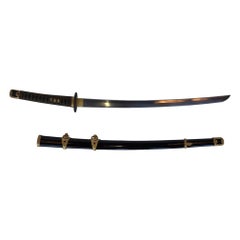 Antique Samurai Sword Late, 19th Century