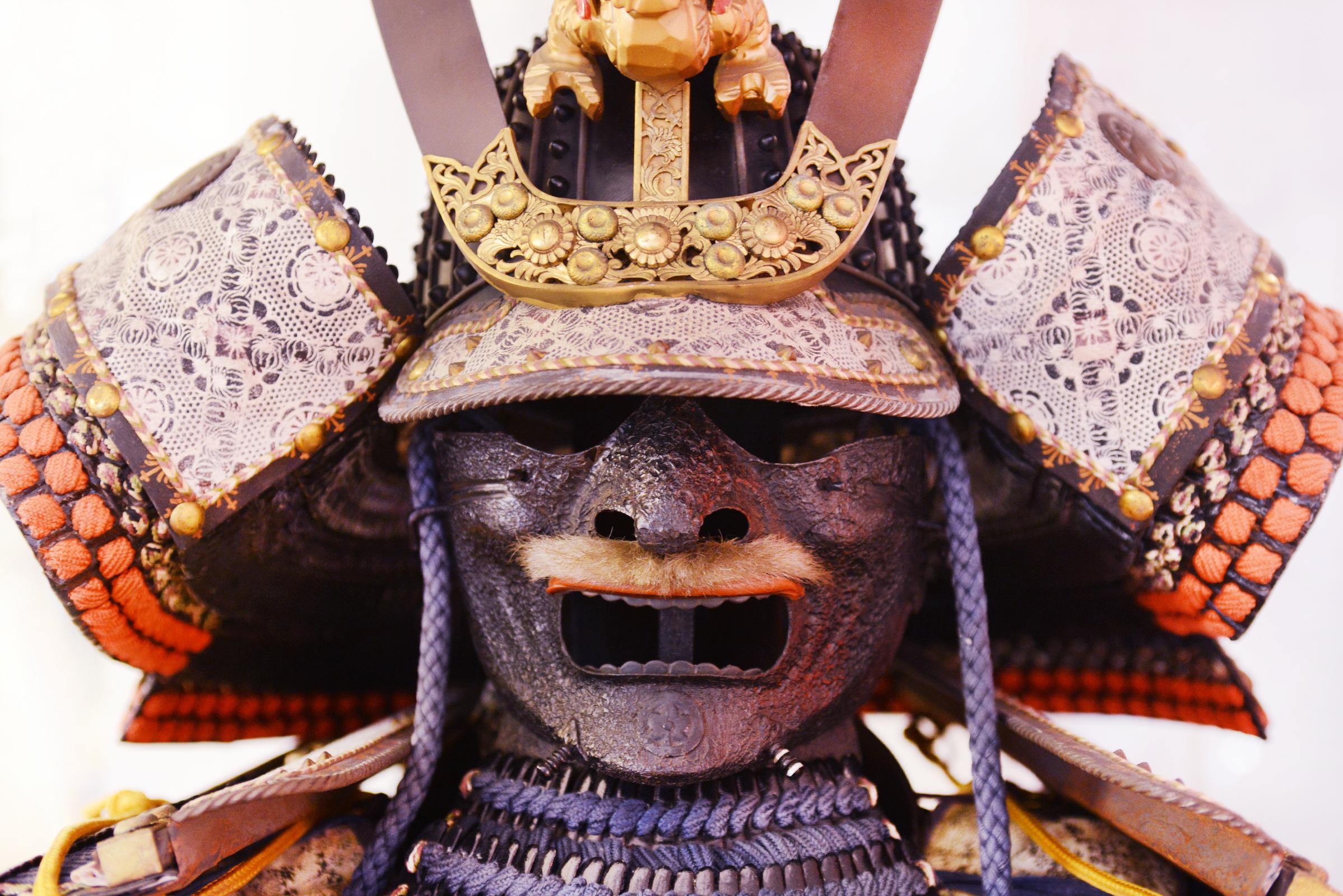 Japanese Samurai Warrior Kon'ito, Doroshi Yoroi Armor