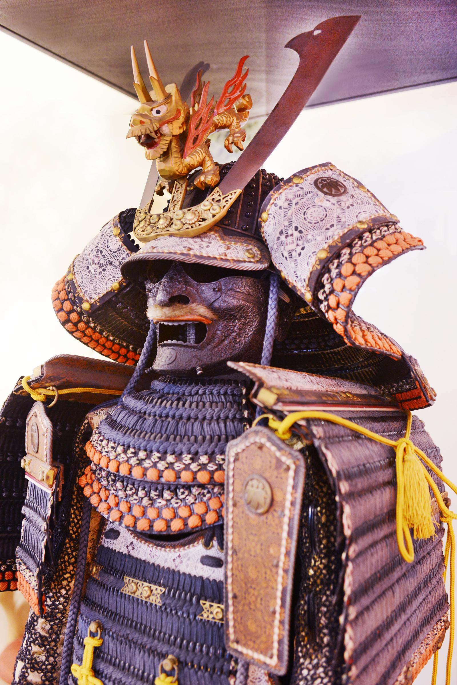 Samurai Warrior Kon'ito, Doroshi Yoroi Armor In Excellent Condition In Paris, FR