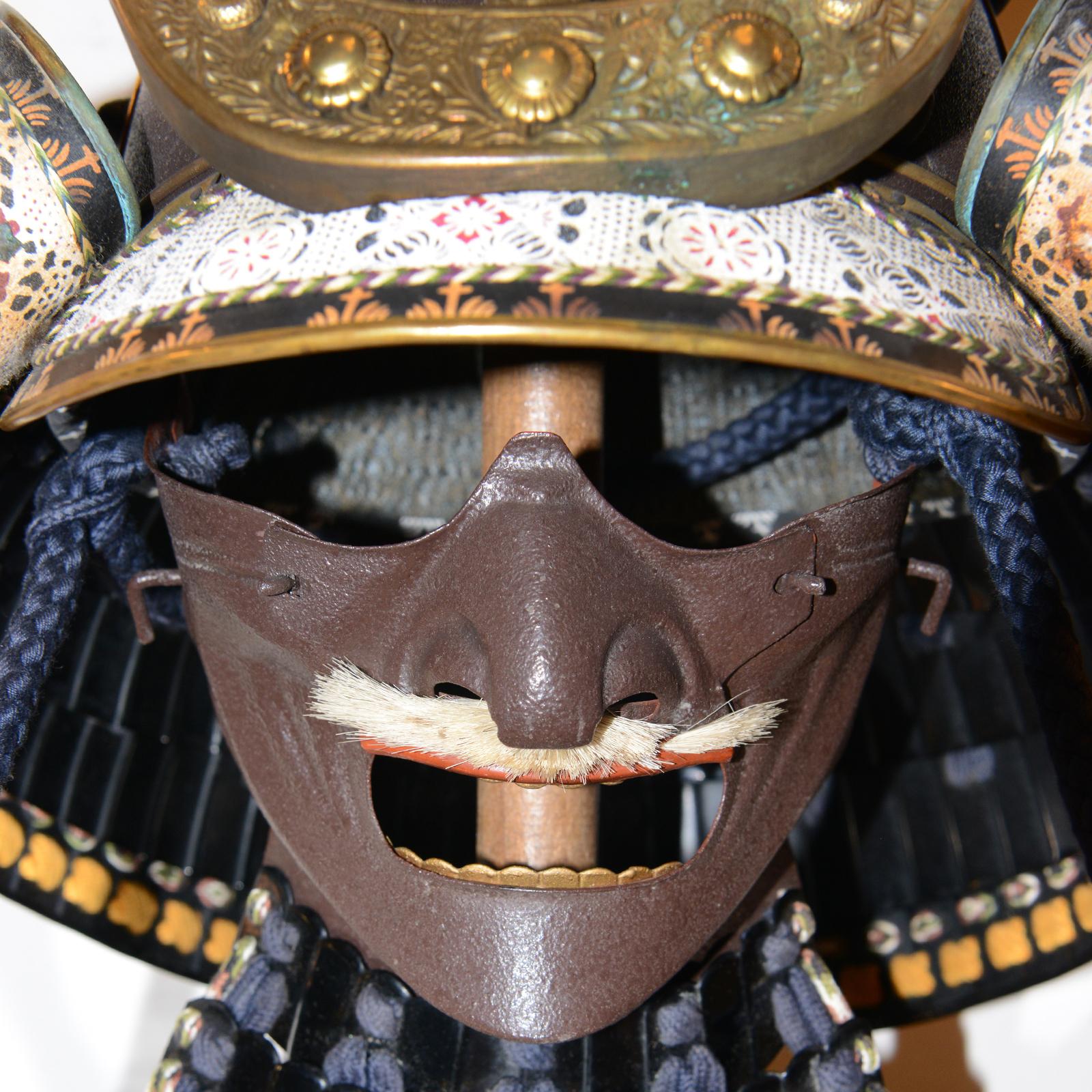 Mid-20th Century Samurai Yoroi Kabuto Helmet