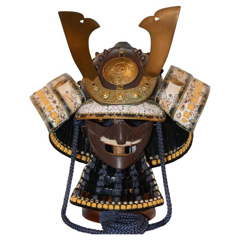 Samurai Yoroi Kabuto Helmet For Sale at 1stDibs