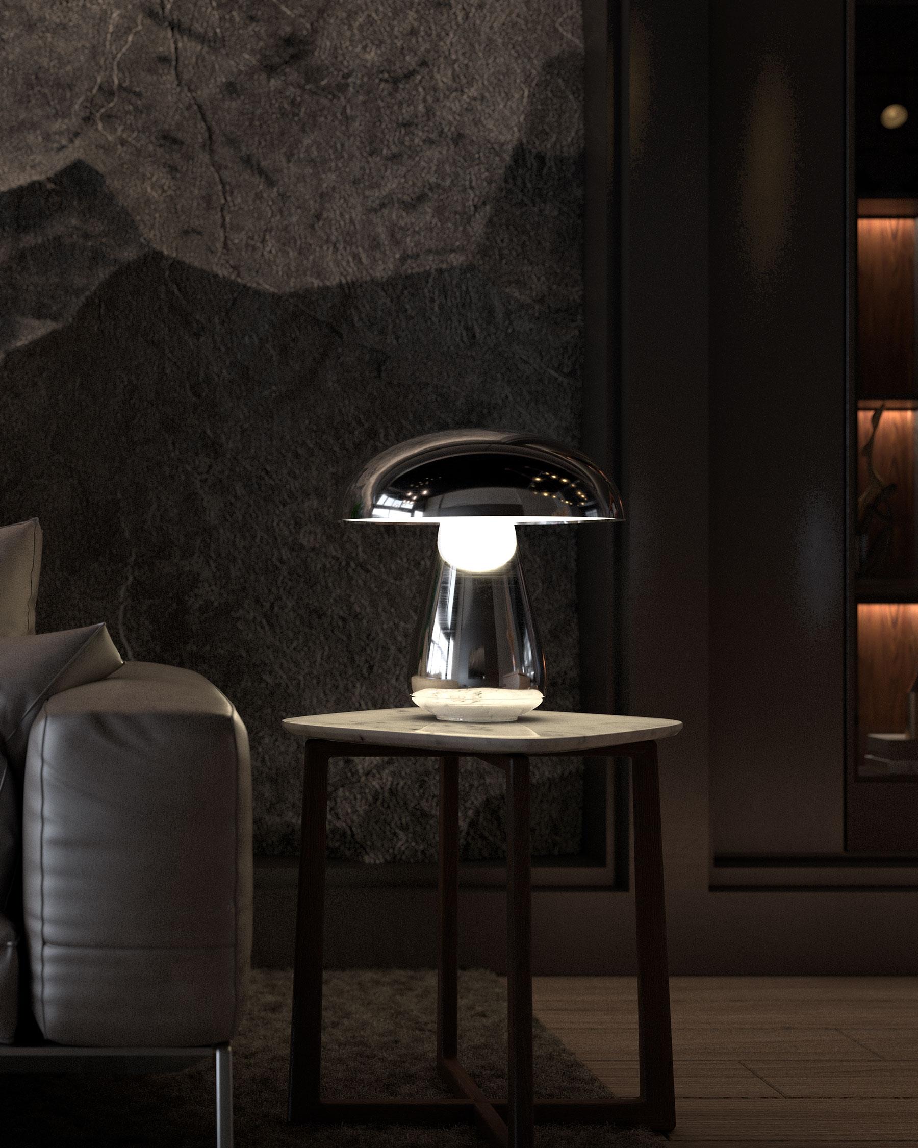 Post-Modern San Andrés Table Lamp by Ehécatl Moreno For Sale