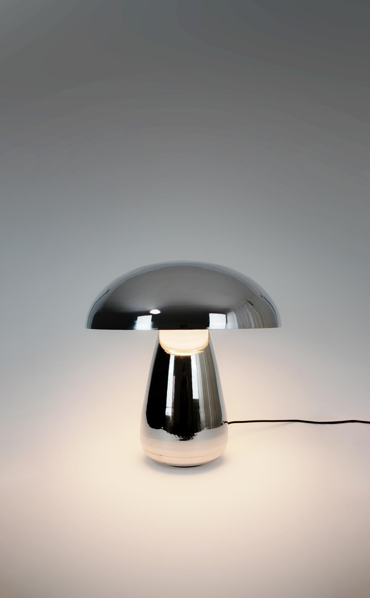 Steel San Andrés Table Lamp by Ehécatl Moreno For Sale