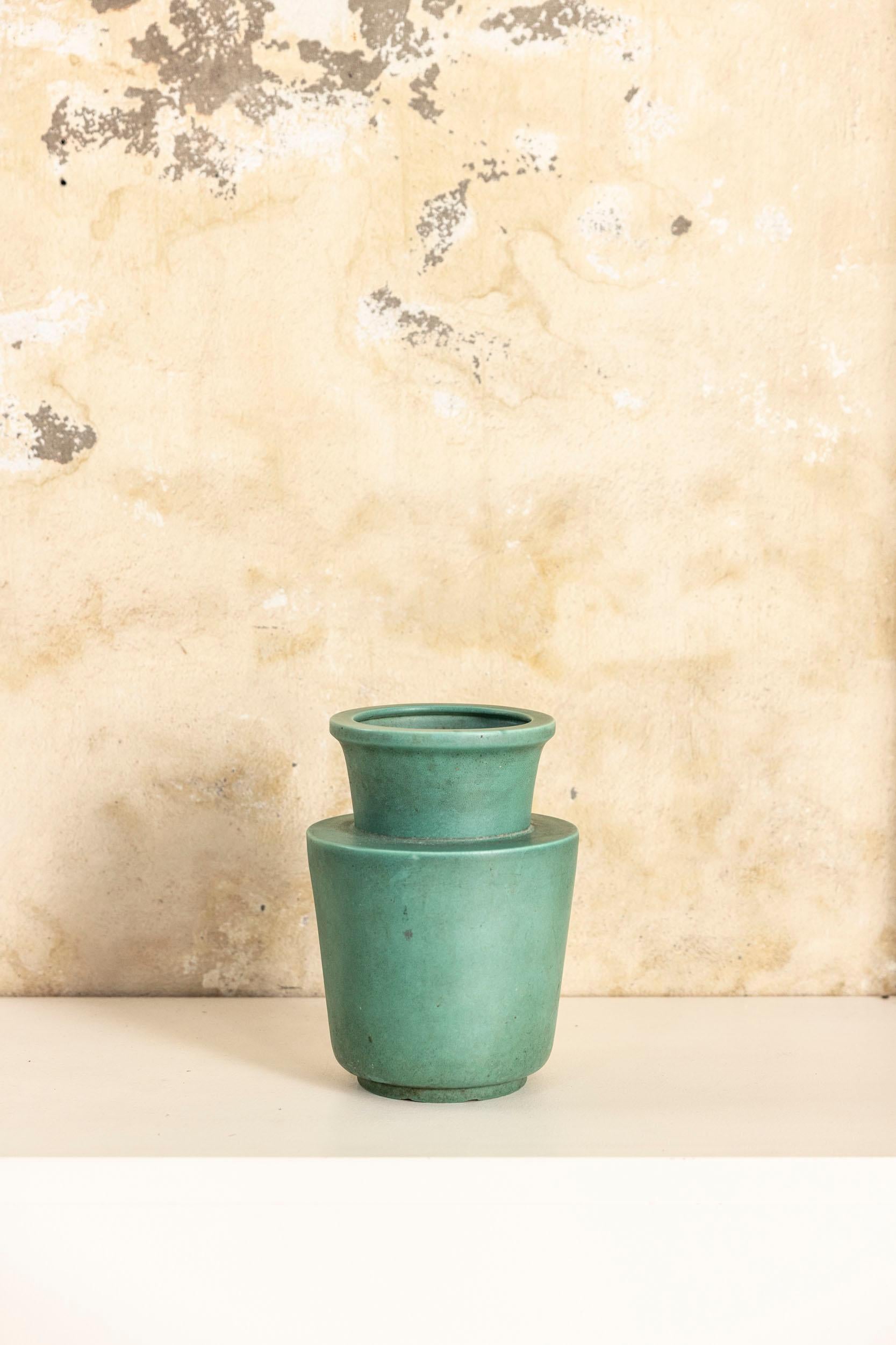 Mid-Century Modern Vase en céramique San Cristoforo par Richard Ginori, Italie, années 1940 en vente